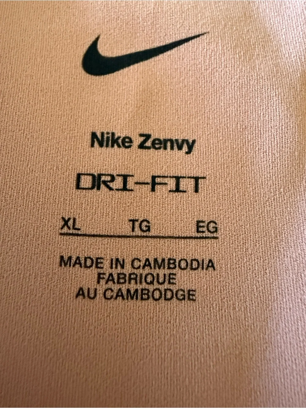 Nike Blush Pink High-Rise Athletic Leggings